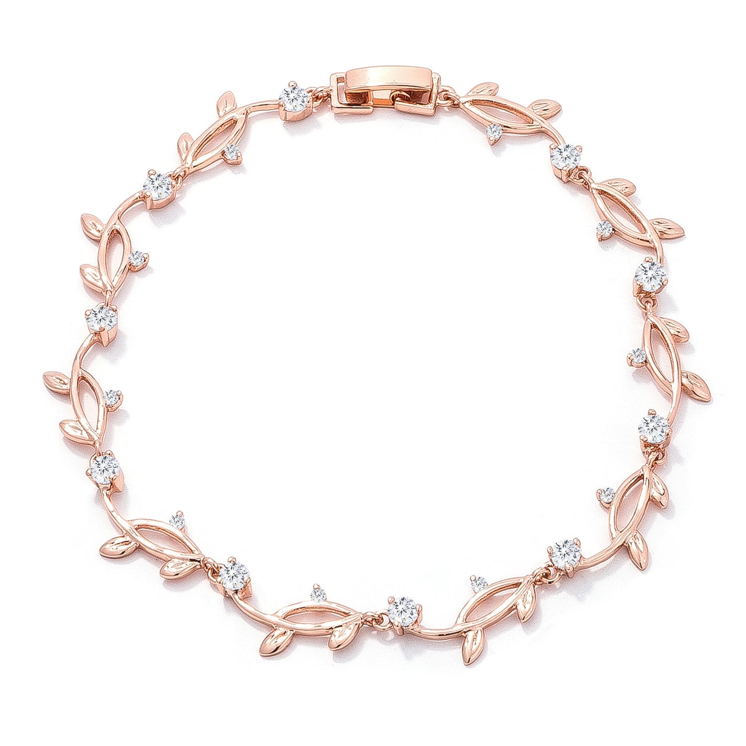 Rose Gold Vine Bracelet        Compare to MSRP of $54			        	        			        	        			        	        			                B01313A-C01