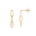 14K Gold Filled Plus™ Paperclip Earrings / ERJ0002GF  Compare to $49.99
