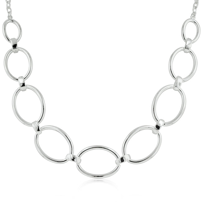 Contemporary Oval Link Necklace      Compare to MSRP of $54  			            			                SIN0087R-V00